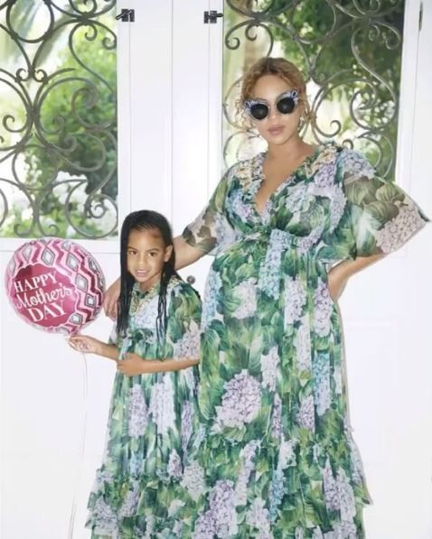 Blue Ivy e Beyoncé (Foto: Reprodução/Instagram)