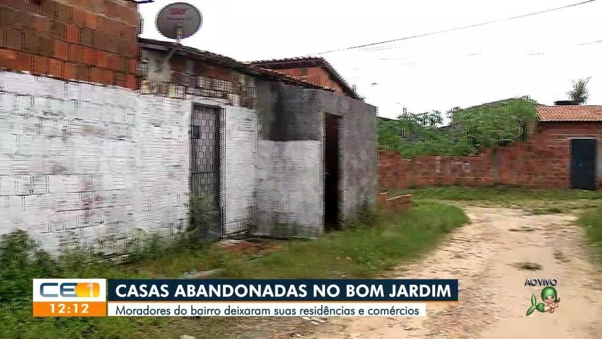 Moradores abandonam casas e comércios no Bairro Bom Jardim, em Fortaleza,  por temor de grupos criminosos | Ceará | G1