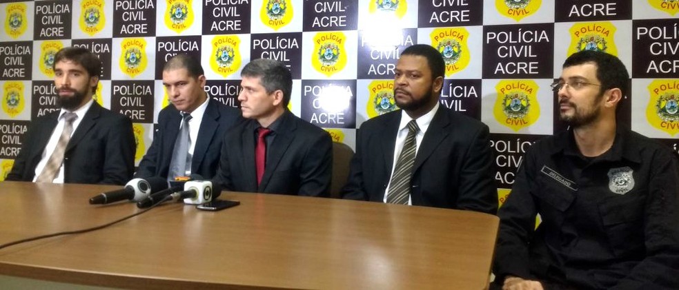 Polícia Civil anunciou mudanças no comando de delegacias em Rio Branco  (Foto: Quésia Melo/G1 )