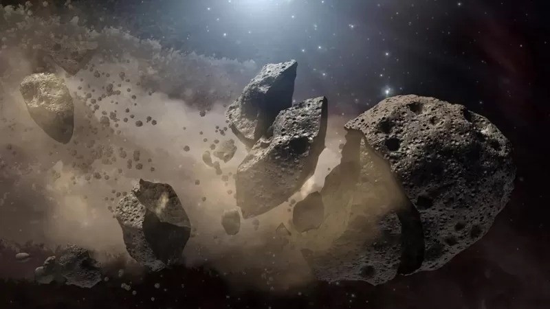 O asteroide que matou os dinossauros se dirigiu à Terra mais rápido que uma bala (Foto: NASA/JPL-CALTECH via BBC News)