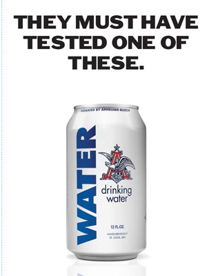 Publicidade da Budweiser rebate acusação de 'aguar' cerveja (Foto: AP)