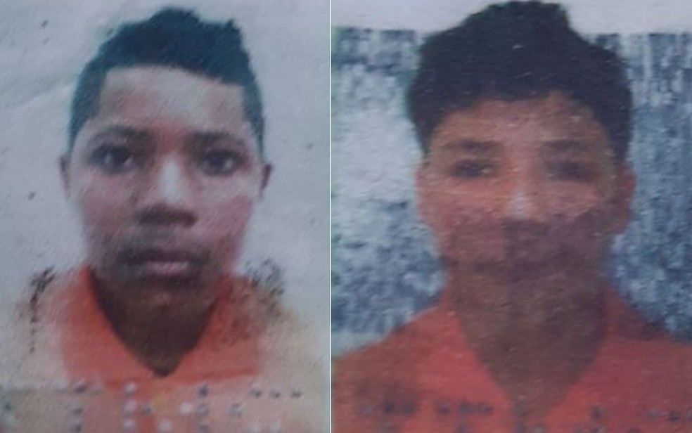Maicon Ribeiro da Silva, de 16 anos, e Pablo Ifraim Campos, de 18 anos, morreram em tiroteio em Perolândia (Foto: Divulgação/PM)