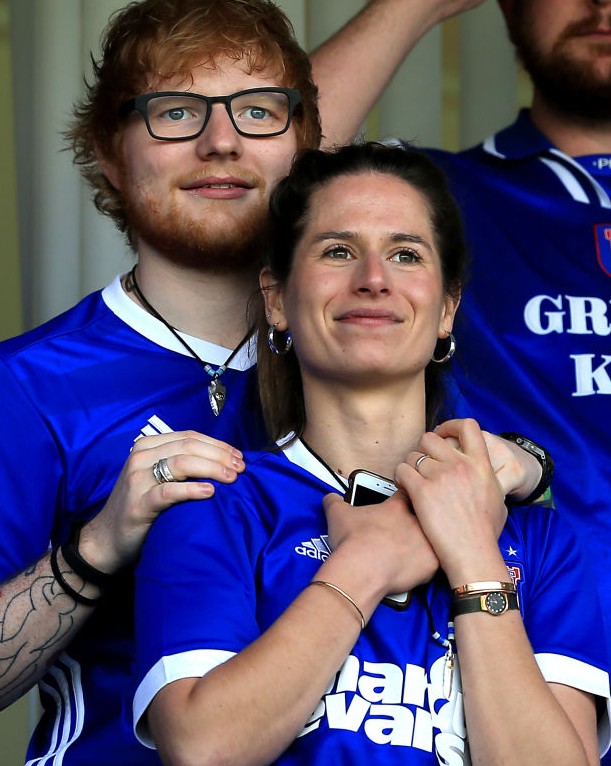 Ed Sheeran e Cherry (Foto: Getty Images)