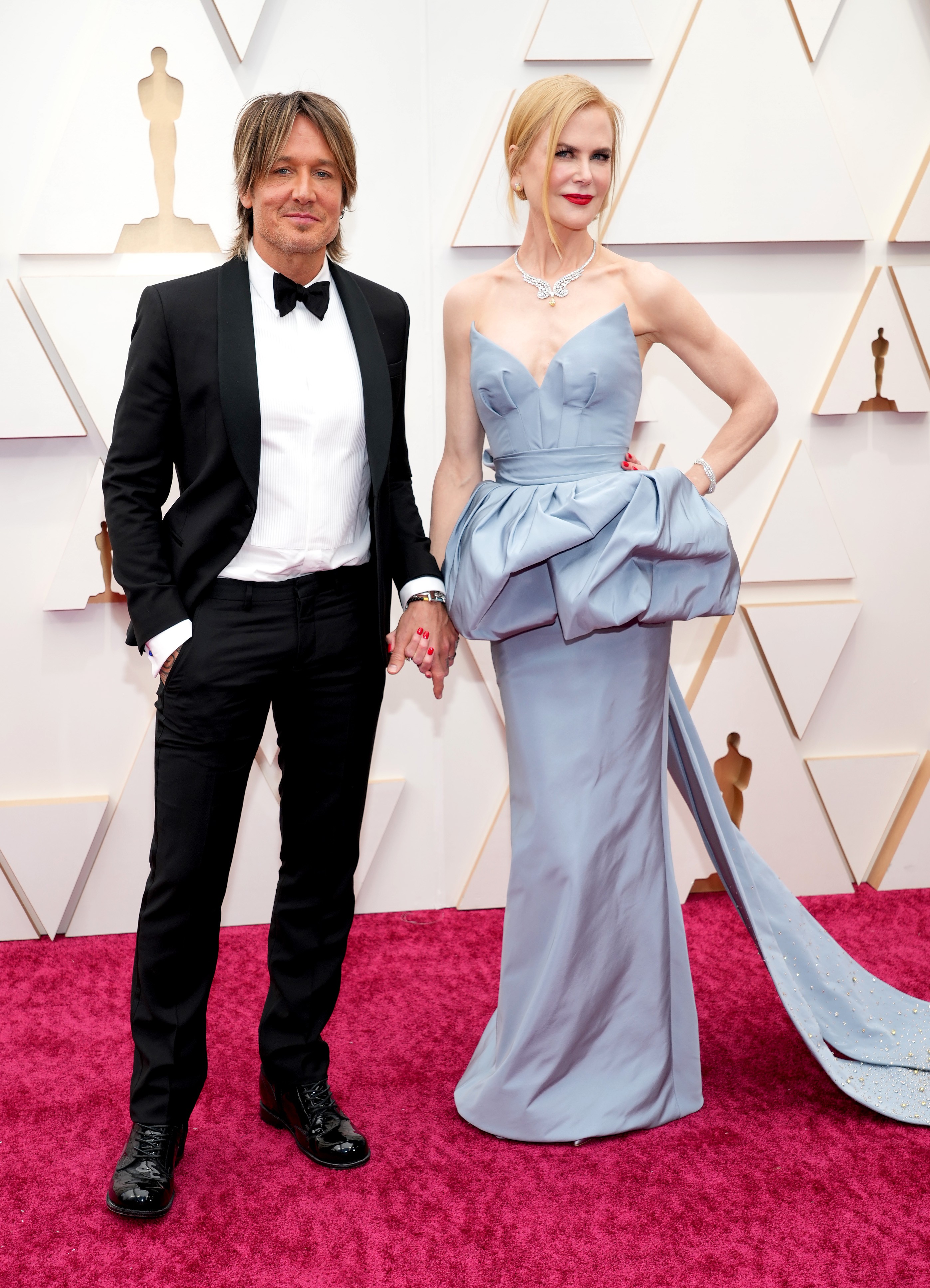 HOLLYWOOD, CALIFORNIA - MARCH 27: Keith Urban and Nicole Kidman attend the 94th Annual Academy Awards at Hollywood and Highland on March 27, 2022 in Hollywood, California. (Photo by Kevin Mazur/WireImage) (Foto: WireImage,)