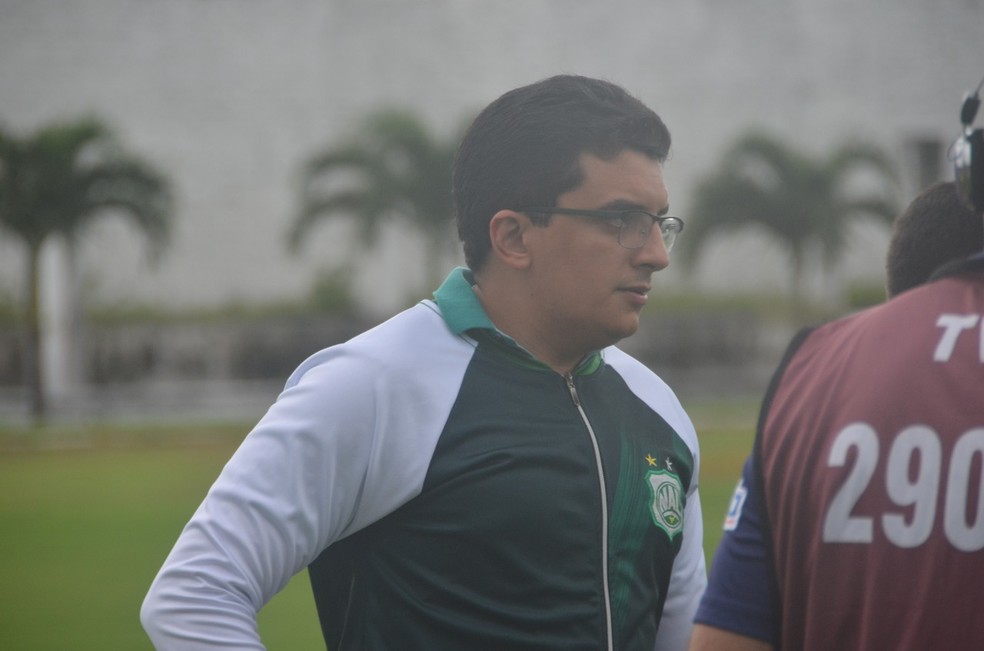 Cleodon Bezerra, presidente do Nacional de Patos — Foto: Caio Guilherme / Nacional de Patos