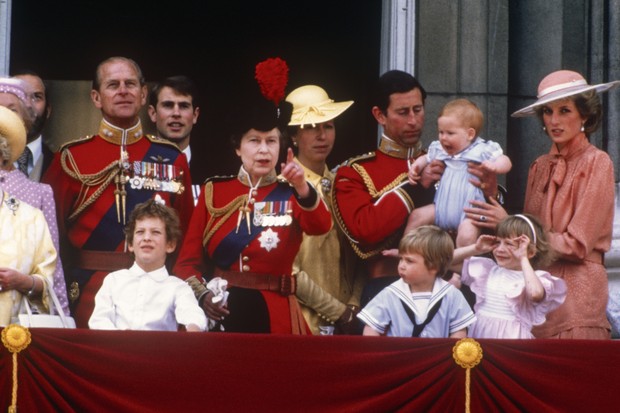 Família real britânica em evento em 1985 (Foto: Getty Images)