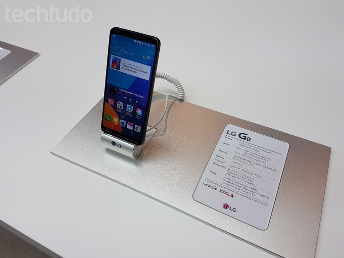 [marca] LG G6 (Foto: Thássius Veloso/TechTudo)