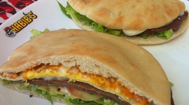 Beirute do Habib's. Alimentos da rede de fast-food (Foto: Divulgação)