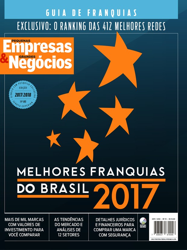 Capa do Guia de Franquias 2017/2018 (Foto: Editora Globo)