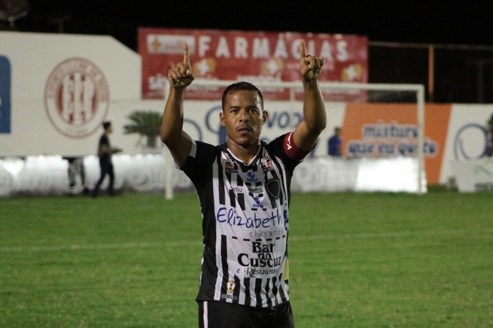 Marcos Aurélio acabou sendo decisivo na reta final do Campeonato Paraibano, com gols contra Nacional de Patos e Campinense — Foto: Raniery Soares / CBN