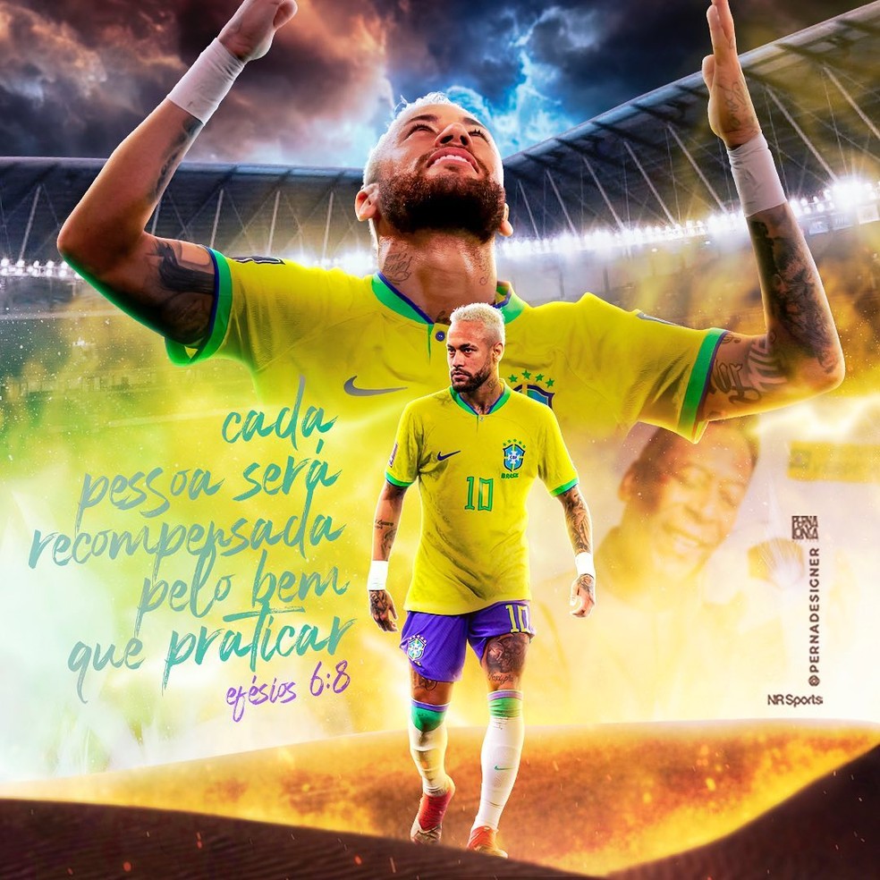 Neymar faz post tradicional no Instagram — Foto: Reprodução/Instagram