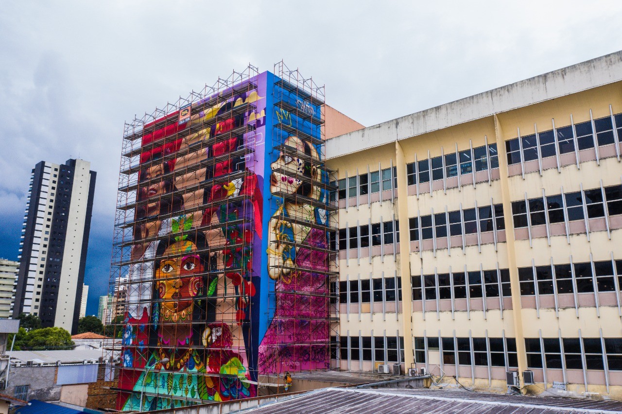 'Semana de Arte e Muralismo' promove intervenção artística e programação cultural em Belém