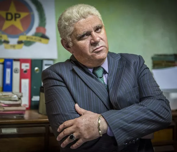 Ivanildo Gomes Nogueira, o Batoré, caracterizado como personagem de 'Velho Chico' — Foto: Inácio Moraes/ Gshow