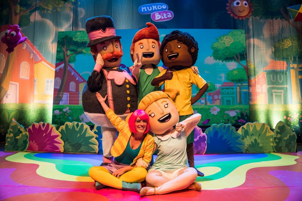 Mundo Bita apresenta show 'A semente da diversão é a imaginação' em Natal — Foto: Divulgação