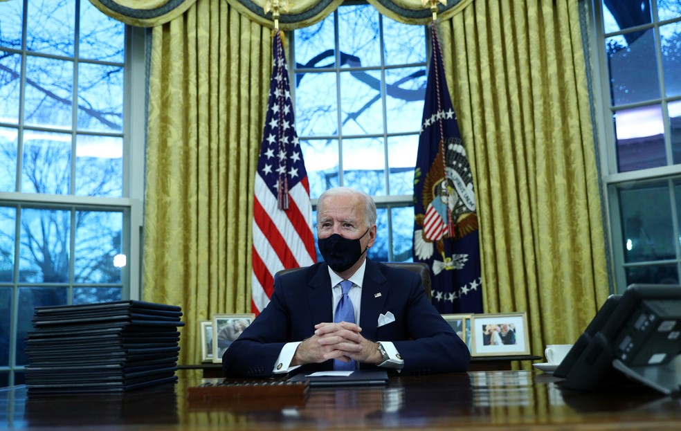 Biden diz que Trump deixou carta 'muito generosa' na Casa Branca