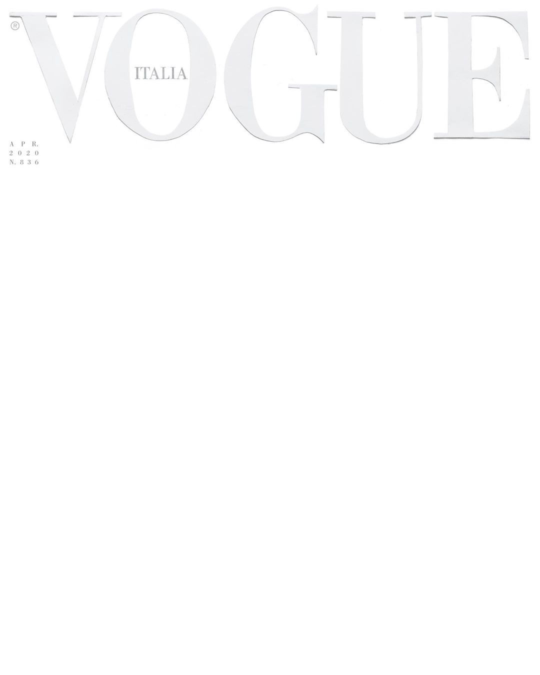 Vogue Itália  (Foto: Reprodução)