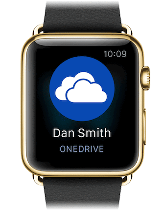 OneDrive vai notificar via Apple Watch sobre as novidades em edições (Foto: Divulgação/Microsoft)