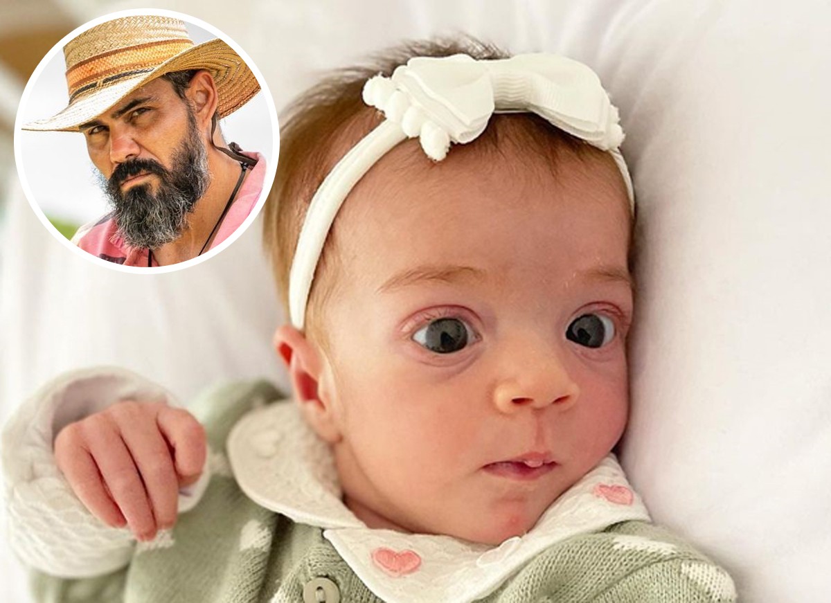 Maria Guilhermina, a filha de Juliano e Letícia Cazarré (Foto: Reprodução Instagram)