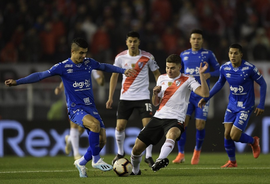River Plate Visita O Cruzeiro Carregando Invencibilidade De 10 Jogos Fora De Casa Na Libertadores Cruzeiro Ge