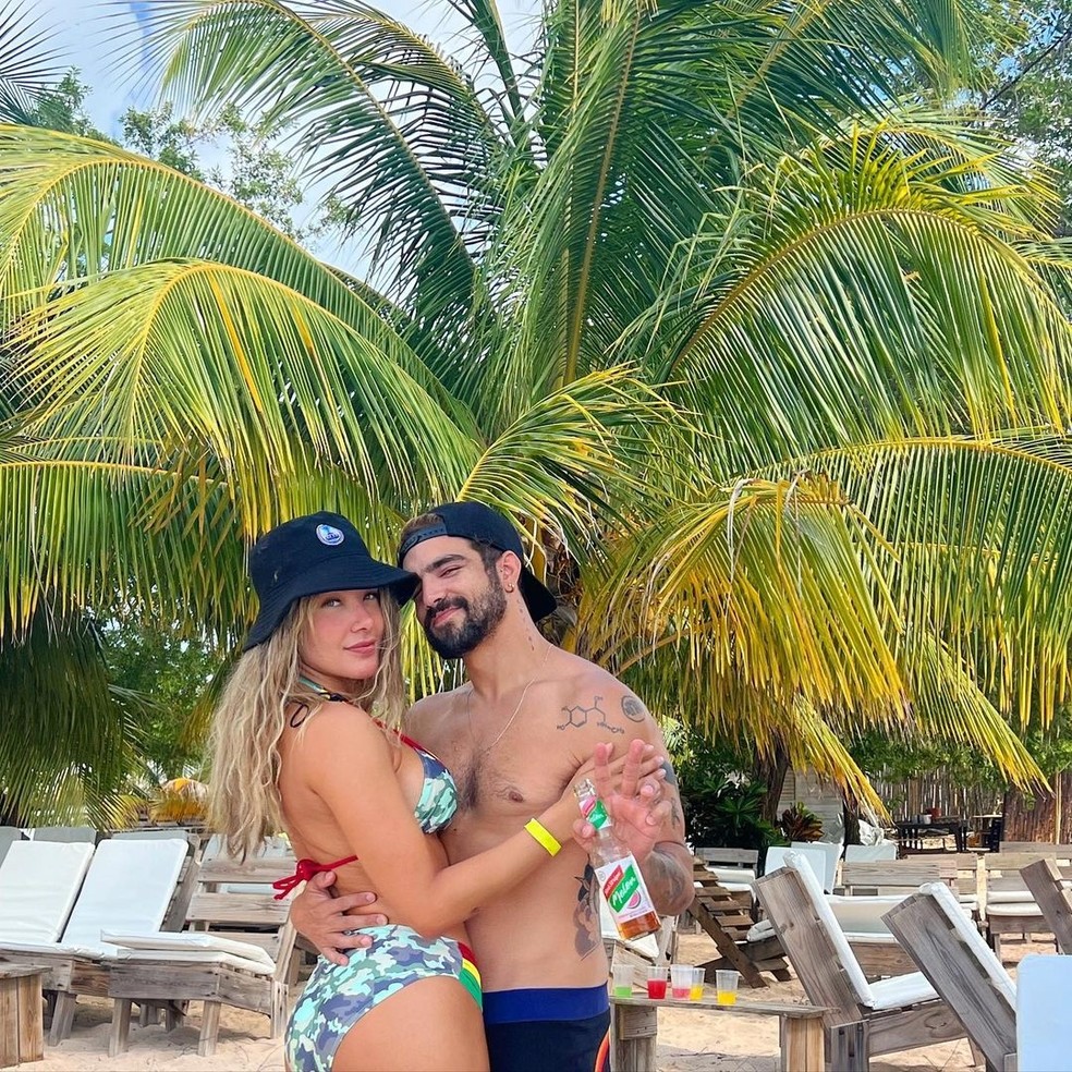 Caio Castro e Daia de Paula &mdash; Foto: Reprodu&ccedil;&atilde;o Instagram