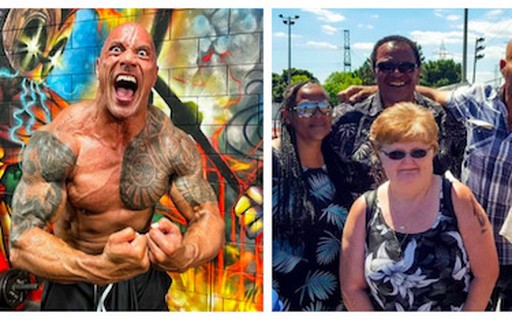 The Rock tem 5 irmãos que não sabia; entenda o caso envolvendo o ator  Dwayne Johnson