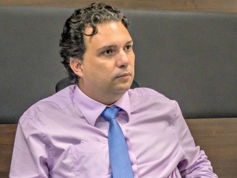 Vinicius de Carvalho Araújo, presidente da MT Par, diz que intenção é receber investimentos do setor privado (Foto: Rafaella Zanol - Gcom/MT )