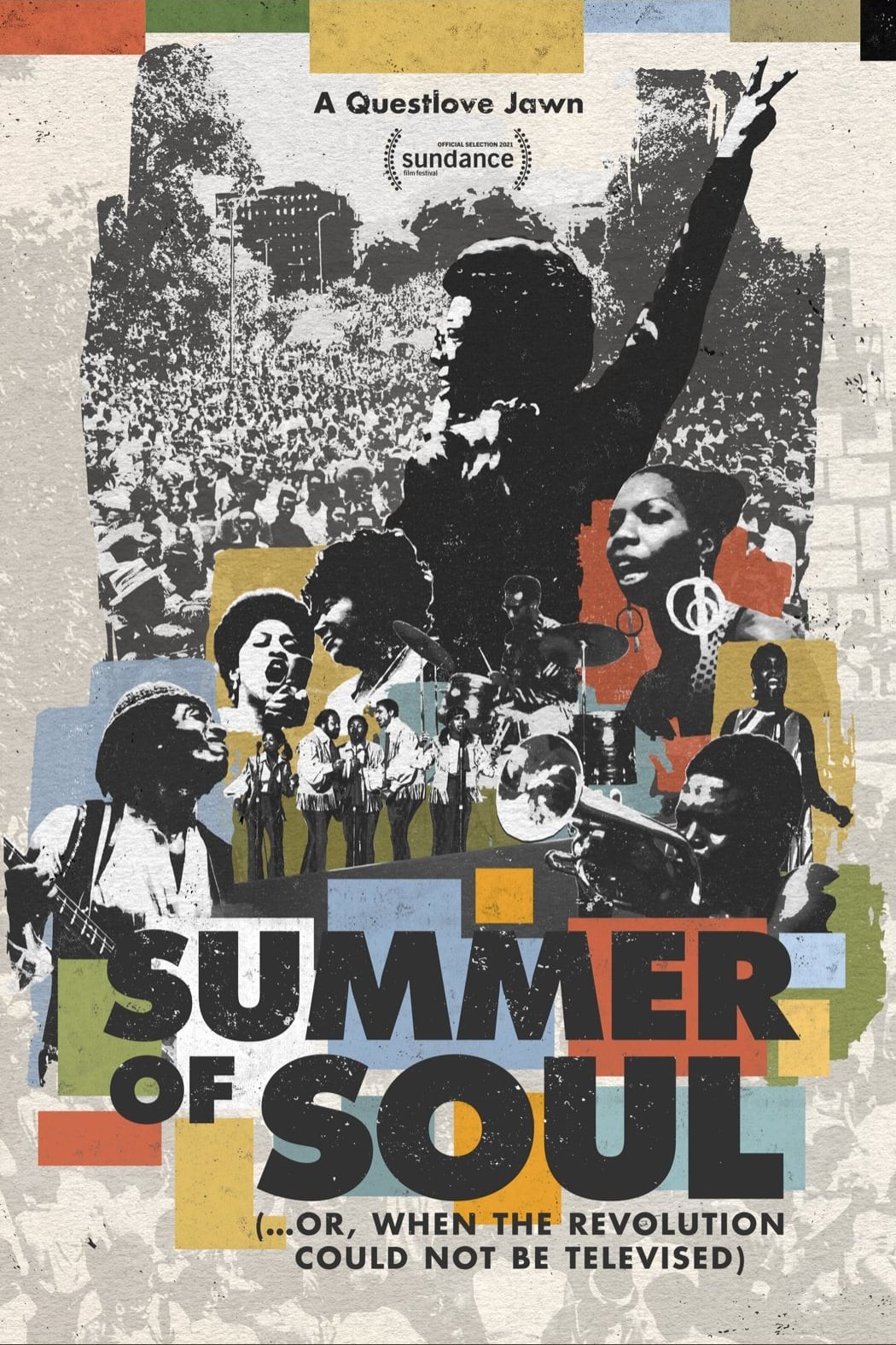 O cartaz de Summer of Soul (2021), vencedor do Oscar de melhor documentário em 2022 (Foto: Reprodução)