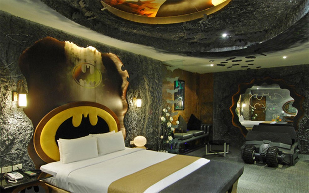 Motel Cria Quarto Tematico Do Batman Noticias Techtudo