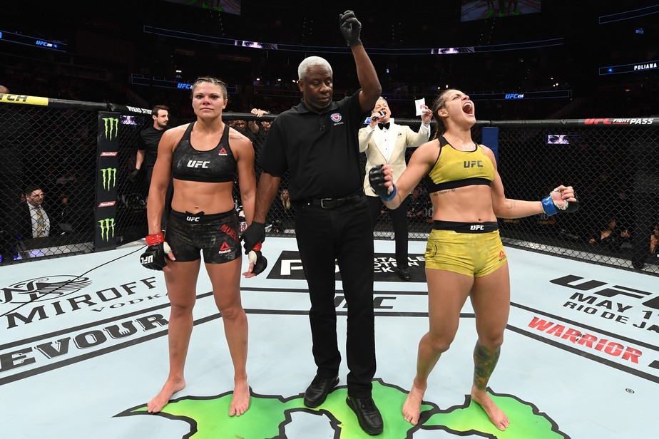 Poliana Botelho estreia no peso-mosca derrotando Lauren Mueller por decisÃ£o unÃ¢nime no UFC 236