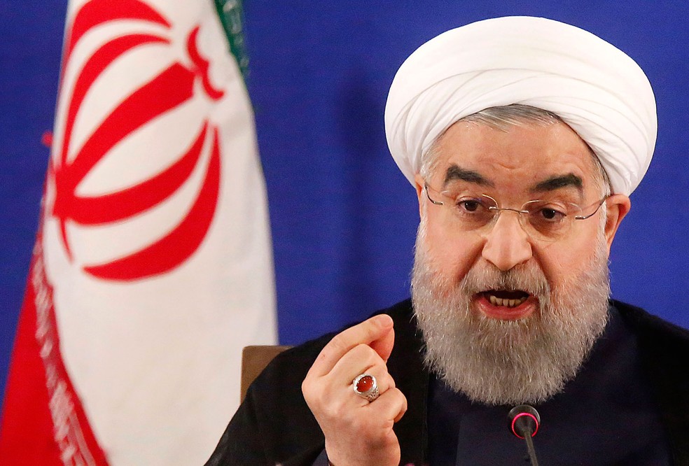  Presidente do Irã, Hassan Rouhani (Foto: ATTA KENARE / AFP)