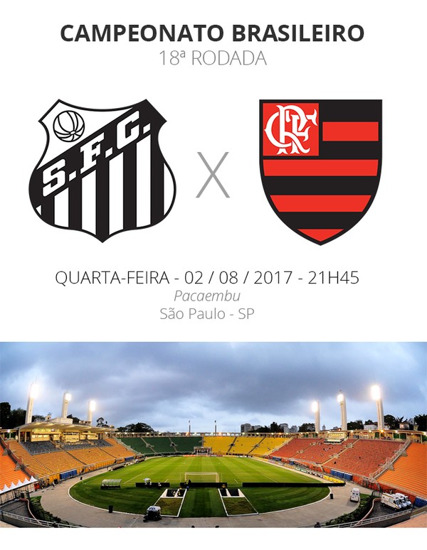 Rodada 18: tudo o que você precisa saber sobre Santos x Flamengo