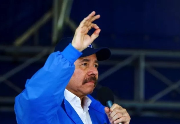 A situação na Nicarágua foi ainda mais chamativa durante o período eleitoral do ano passado, quando Daniel Ortega foi reeleito (Foto: REUTERS via BBC)