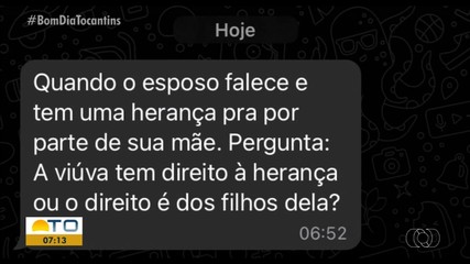 Advogado esclarece dúvidas sobre regime de bens no Bom Dia Responde