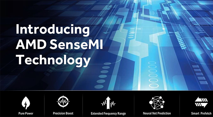 SenseMI conta com uma série de ferramentas que racionalizam o consumo e funcionamento do novo processador da AMD (Foto: Divulgação/AMD)