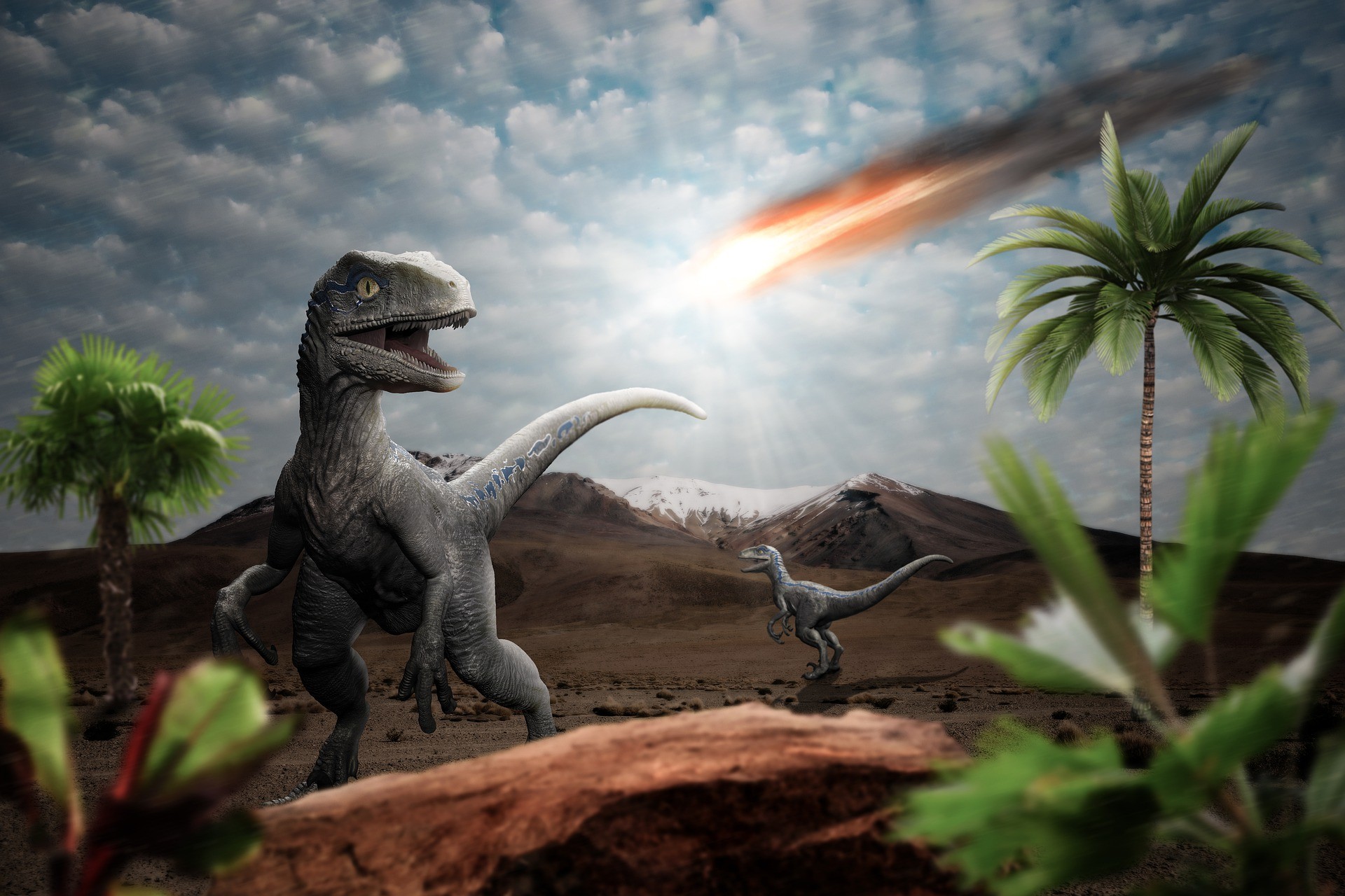 Diversidade de dinossauros não era muito grande antes de sua extinção (Foto: Reprodução/Pixabay)