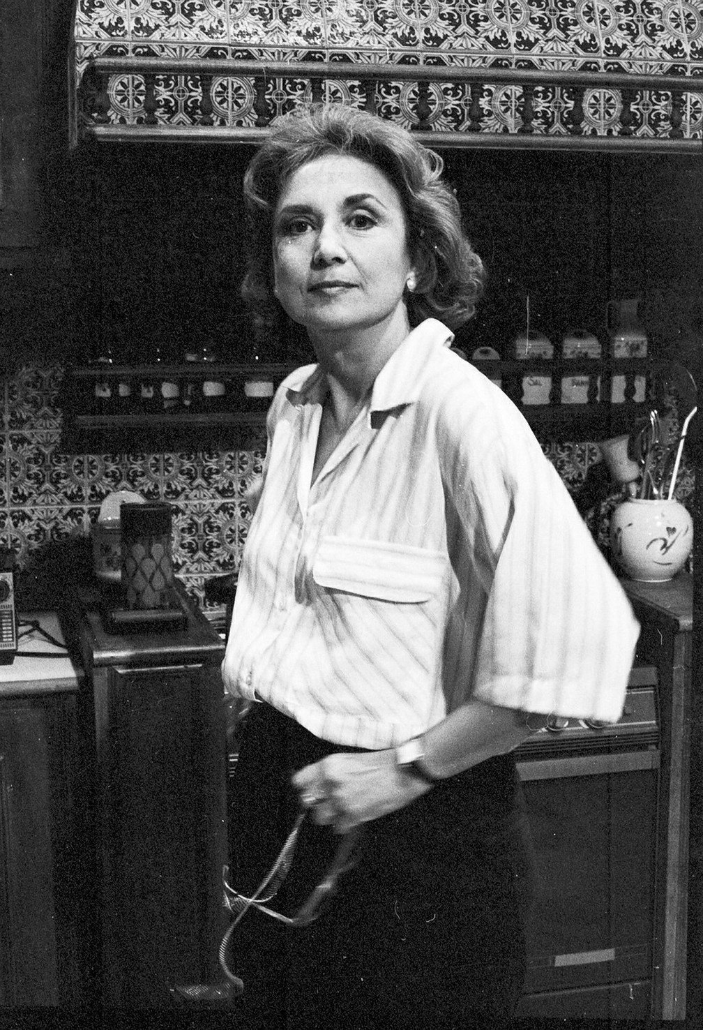 Eva Wilma em 'Mico Preto', de 1990 — Foto: Acervo Grupo Globo