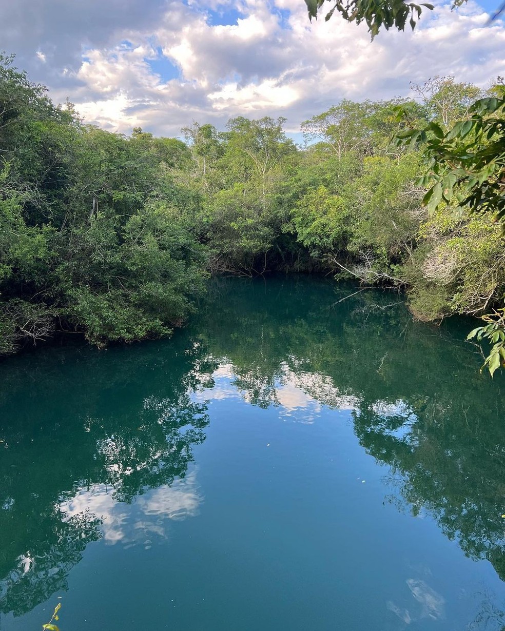 "Esse lugar é Bonito mesmo" — Foto: Redes sociais