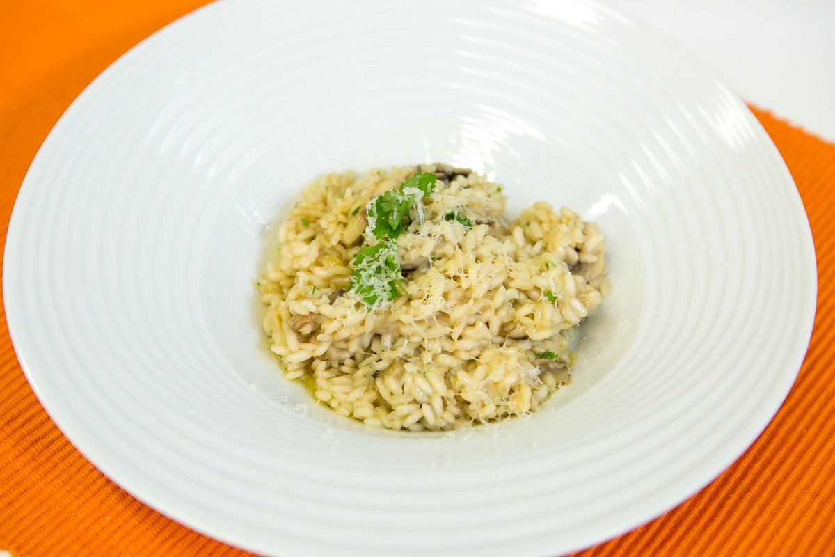 Risotto ai Funghi Receitas