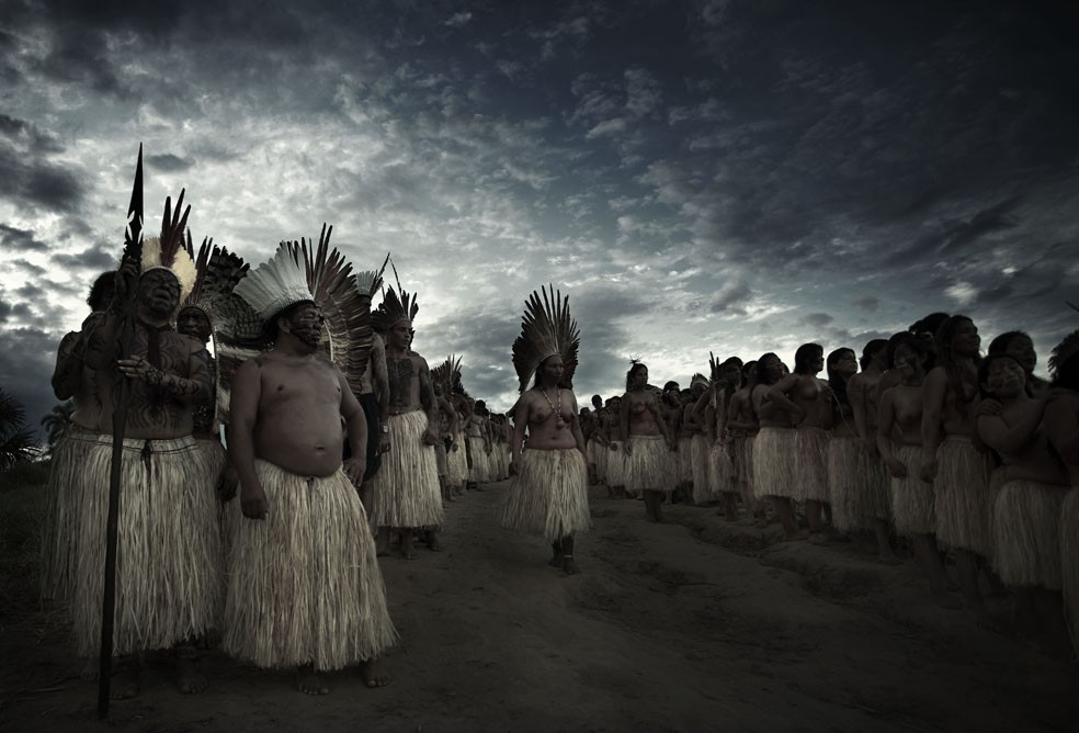 Tribo Yawanawá (Foto: Lucas Moura/Divulgação)
