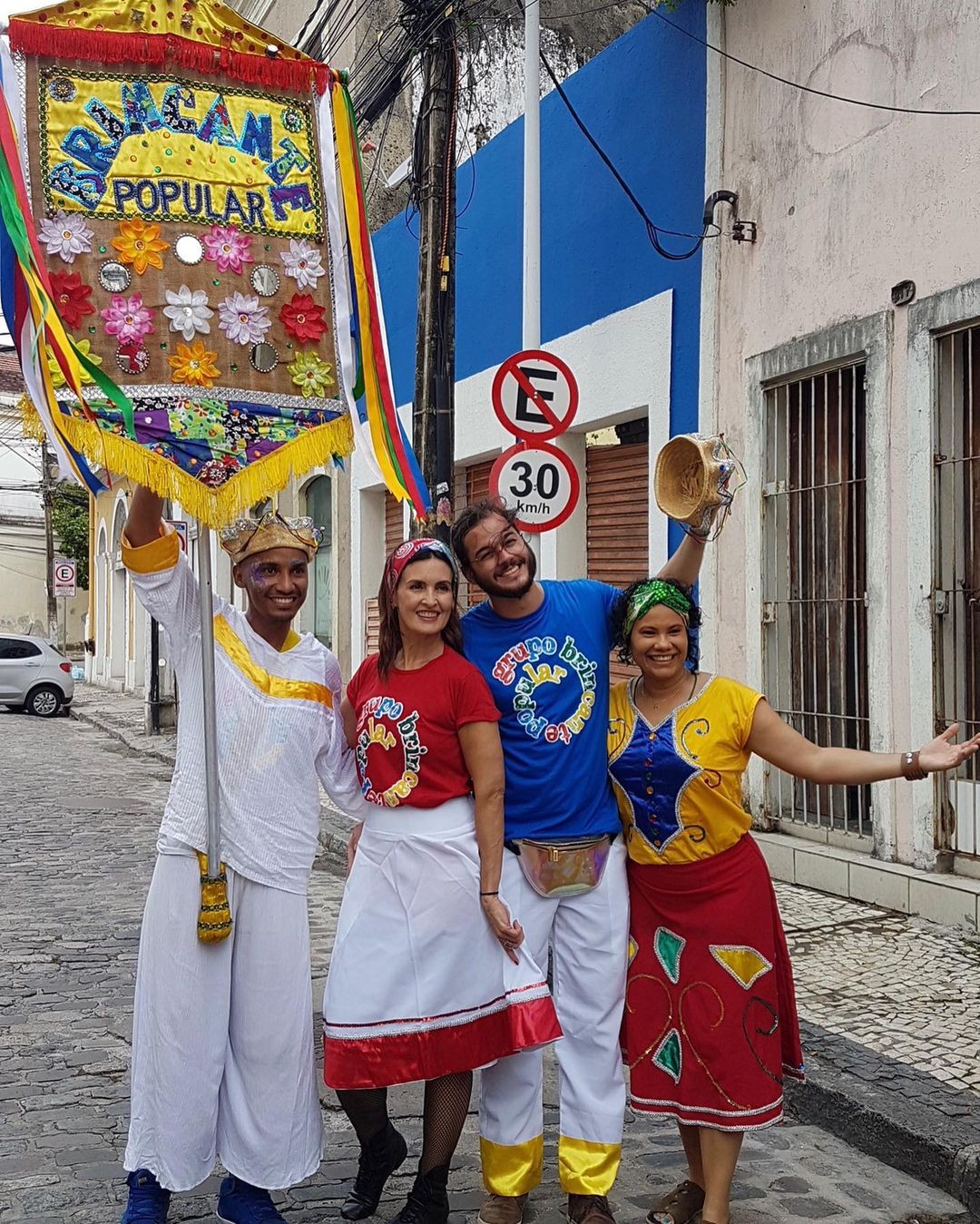Fátima Bernardes lembra foto de Carnaval com Túlio Gadêlha (Foto: reproduçõa/instagram)