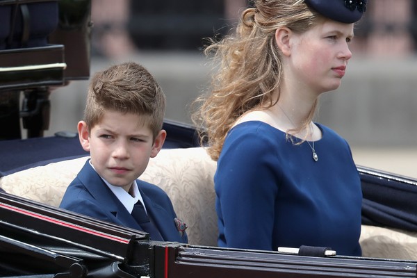 James e Louise filhos do Príncipe Edward e netos preferidos da Rainha Elizabeth 2ª (Foto: Getty Images)