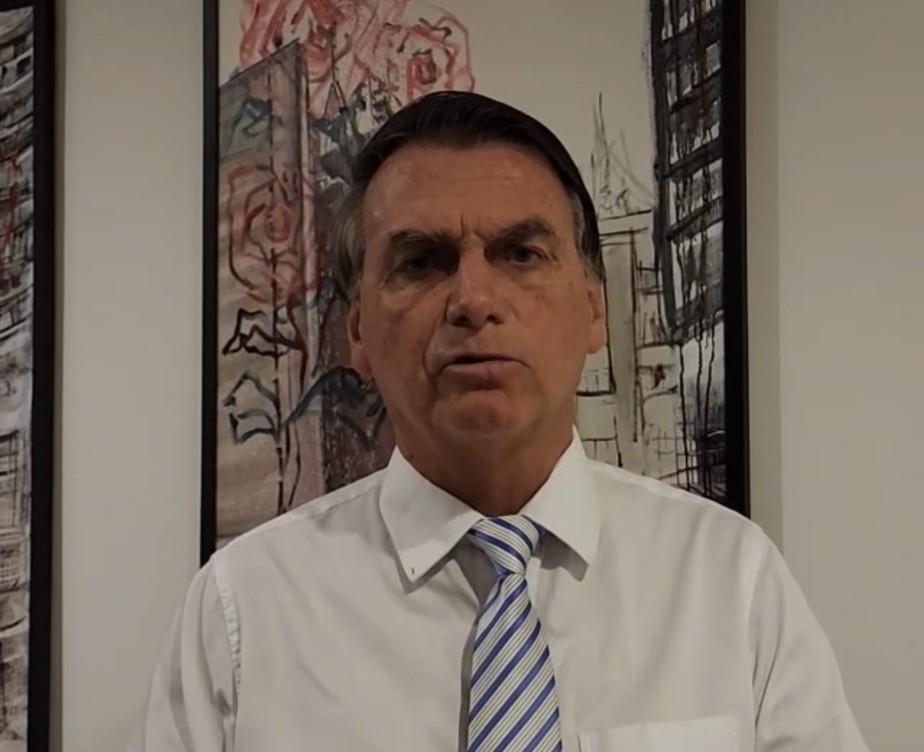 Jair Bolsonaro em vídeo que compara Roberto Jefferson a bandido após tiros contra policiais
