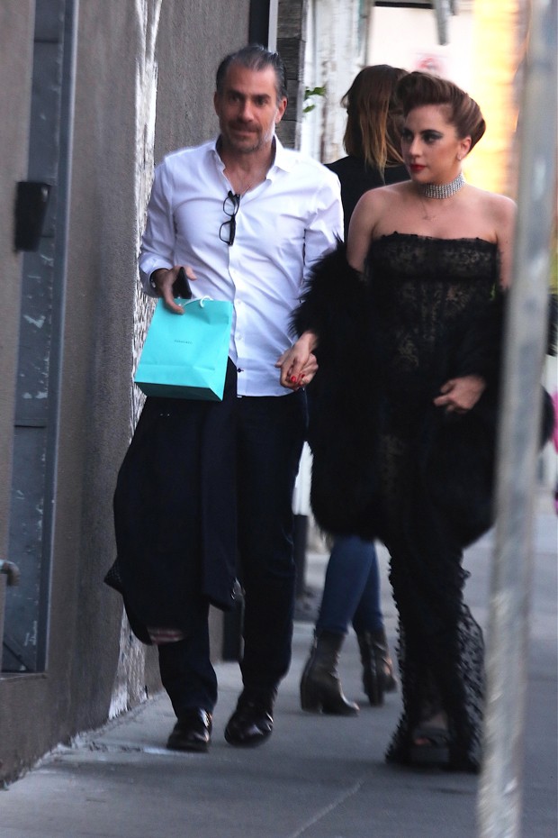 Lady Gaga e Christian Carino (Foto: AKM-GSI )