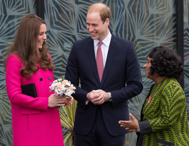 Kate Middleton e o marido, Príncipe William (Foto: AP Photo/Tim Ireland)
