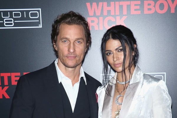 Camila Alves com o marido Matthew McConaughey (Foto: Getty Images)