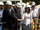 Copasa inaugura obra para captação de água do Rio Paraopeba