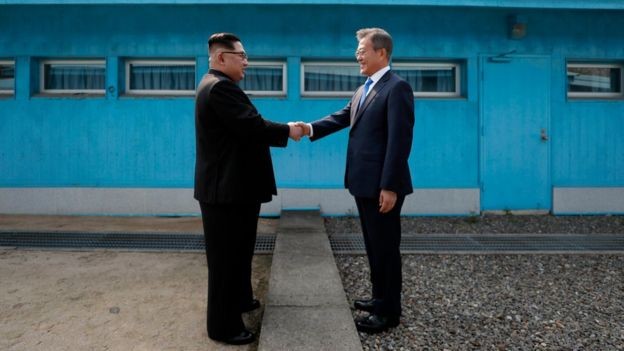 Relações entre a Coreia do Norte e a Coreia do Sul pareciam estar no caminho certo por um período de tempo (Foto: EPA via BBC News)