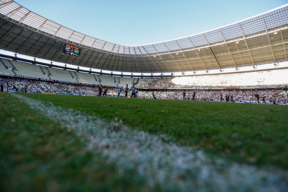 Castelo receber o primeiro jogo da 21 rodada do Brasileiro, entre Cear e Cruzeiro  Foto: J.L. Rosa