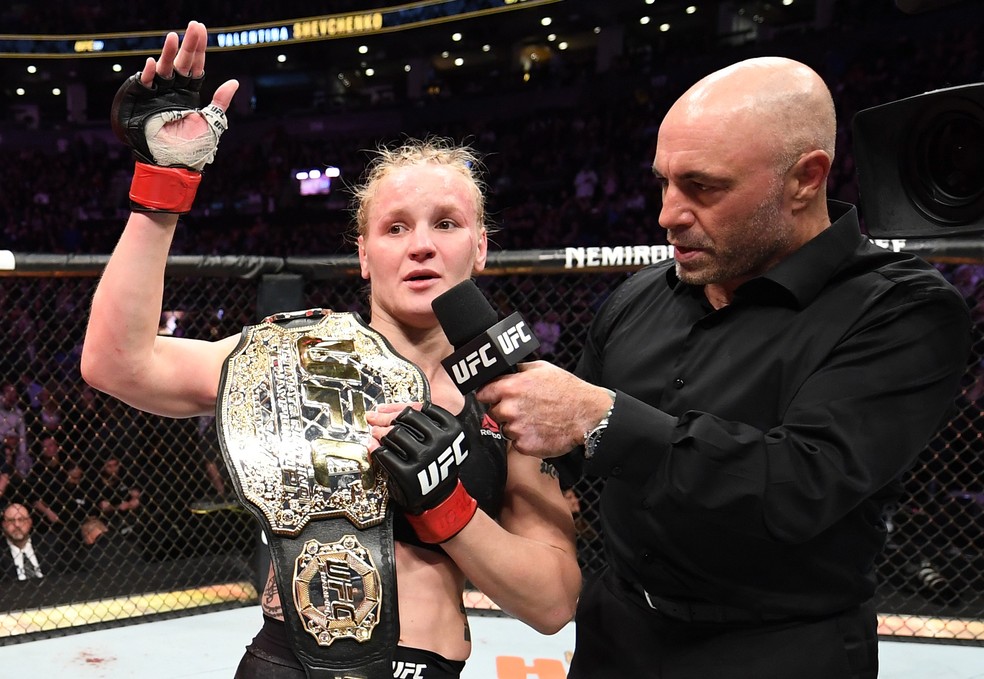 Valentina Shevchenko Ã© a nova campeÃ£o dos moscas â?? Foto: Getty Images