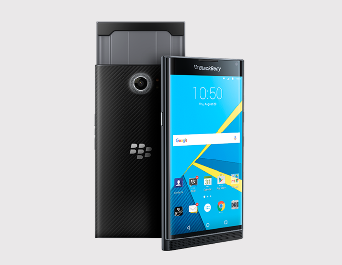 BlackBerry Priv tem Android 5.1 Lollipop e câmera de 18 megapixels (Foto: Divulgação/BlackBerry)